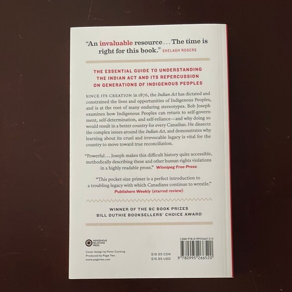 21 Things You May Not Know About the Indian Act - Joseph, Bob - Picture 2 of 2